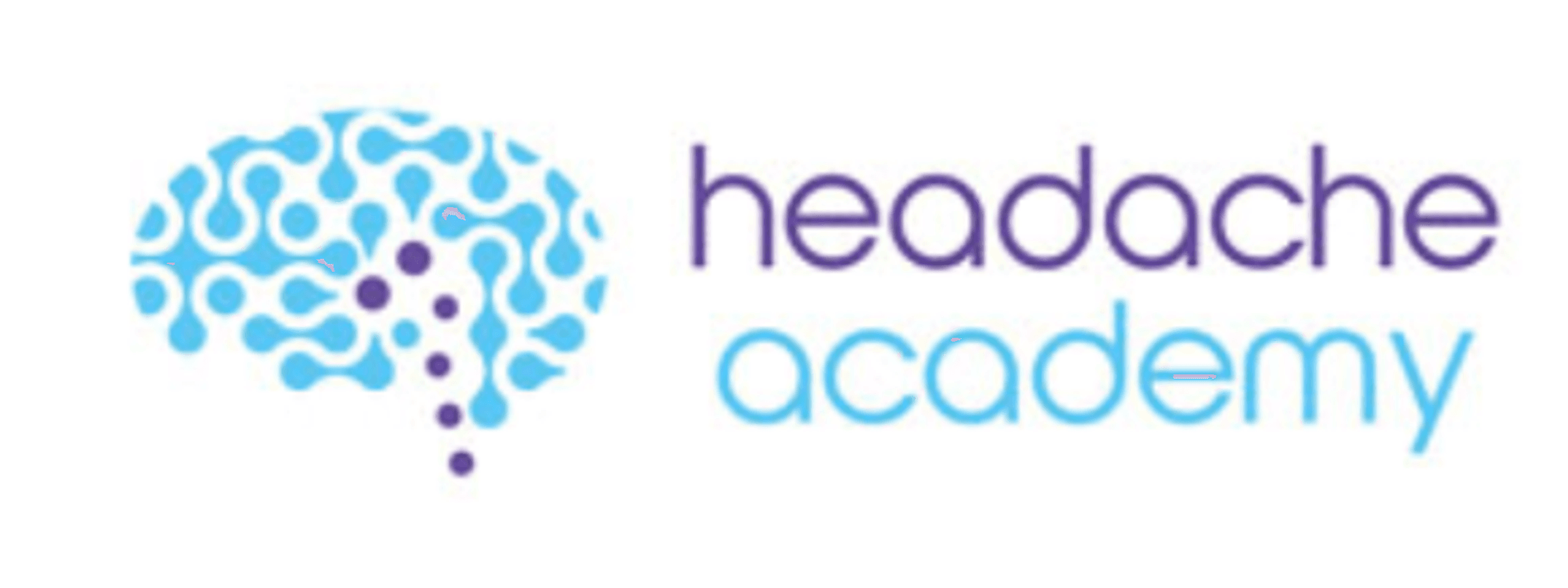 Logo for the headache academy.