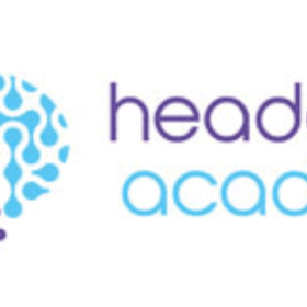 Logo for the headache academy.
