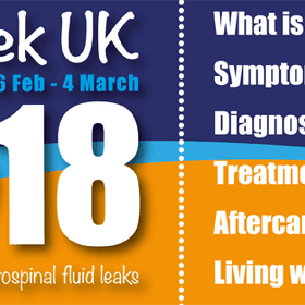 Promotional material for the 2018 Leak Week UK.