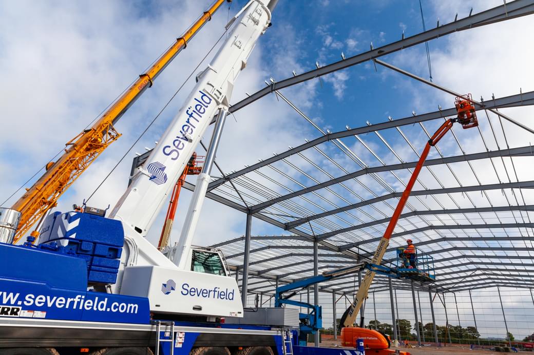 Severfield Regional Distribution Centre Project Stafford