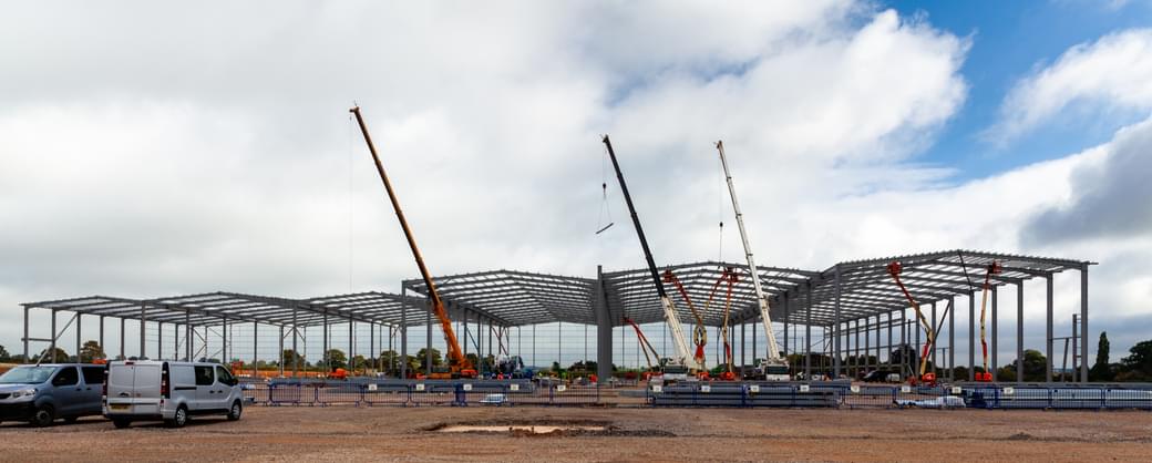 Severfield Regional Distribution Centre Project Stafford