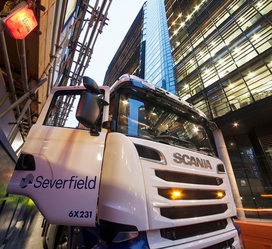 Severfield lorry
