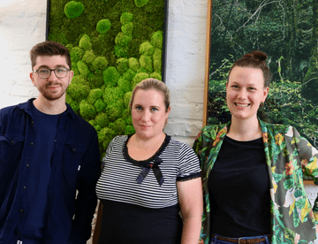 Quiply Mitarbeiter-App CSM Team Jahn Leidner, Nicole Langer, Julia von dem Bussche