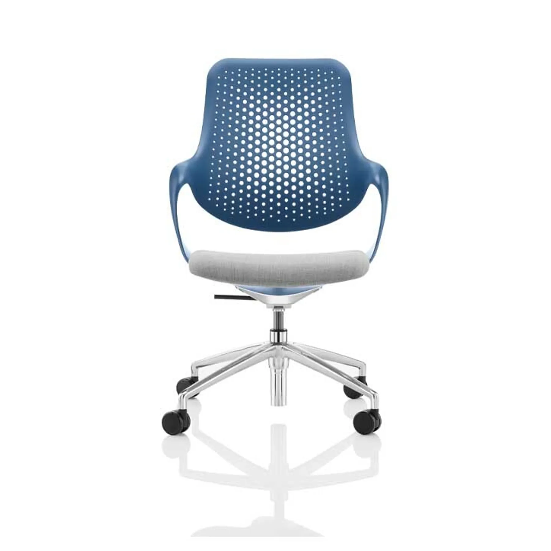 LOF Direct Boss Design Coza Chair Blue and Grey