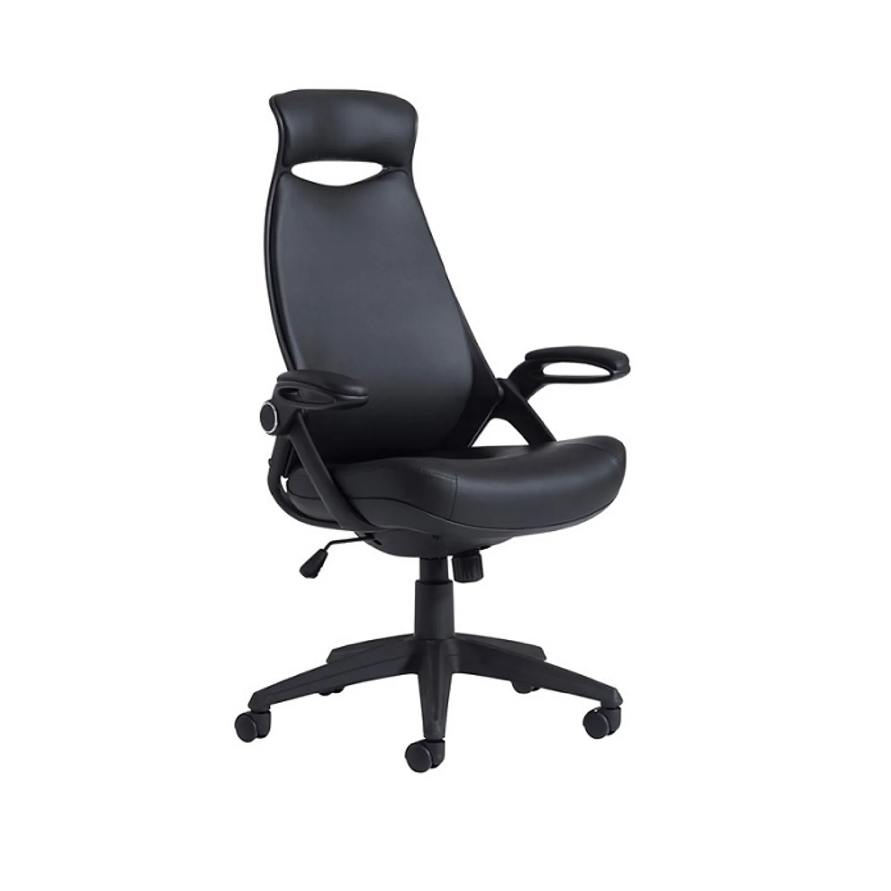 LOF Direct Dams Tuscan Chair TUS300 T1 BLK Black Leather