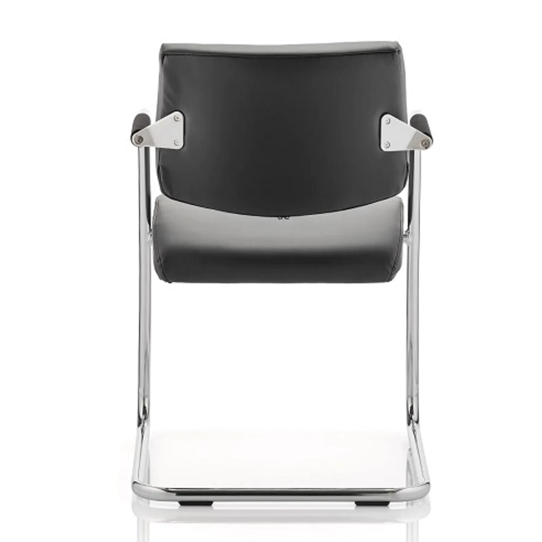 LOF Direct Dynamic Havanna Black Leather Boardroom Chairs BR000050 Rear