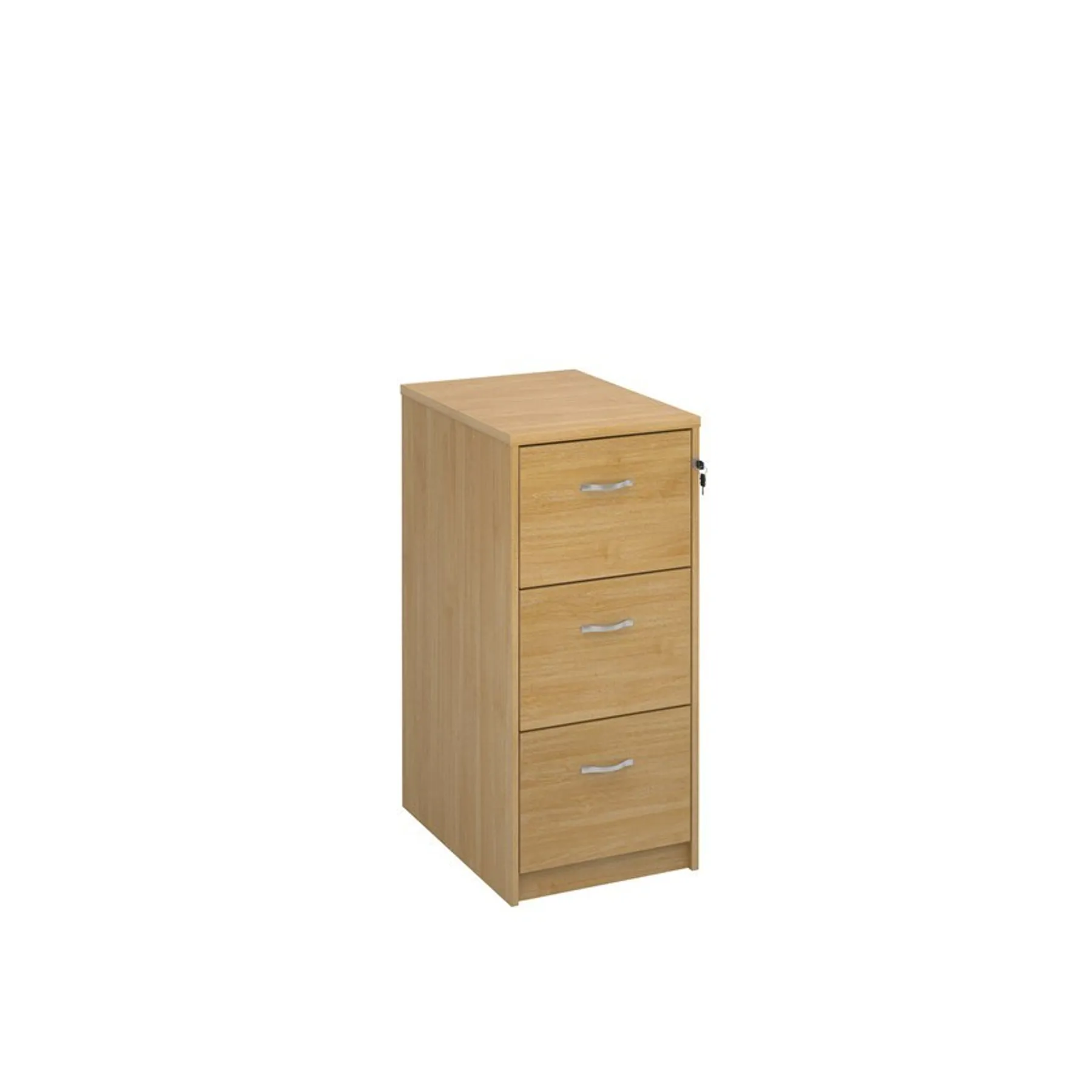 LOF 3 drawer filing cabinet 3 oak