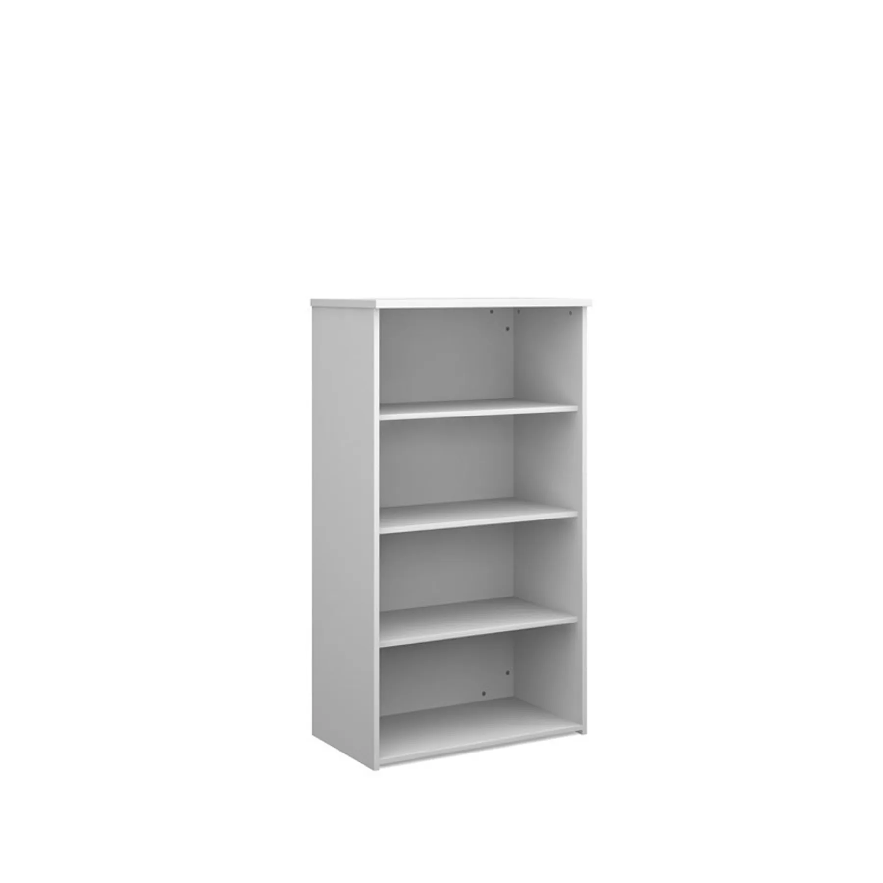 LOF 3 shelf bookcase white