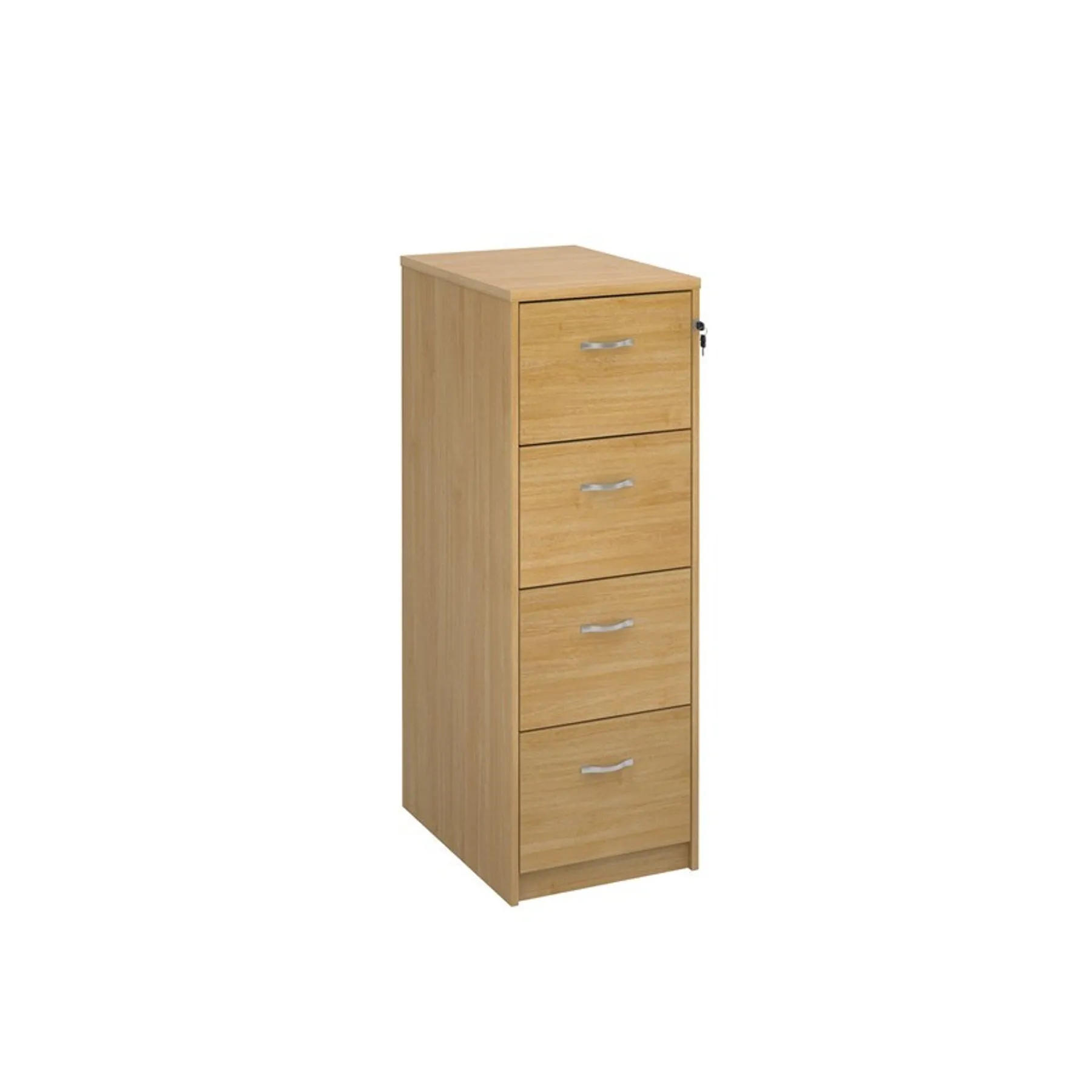 LOF 4 drawer filing cabinet oak