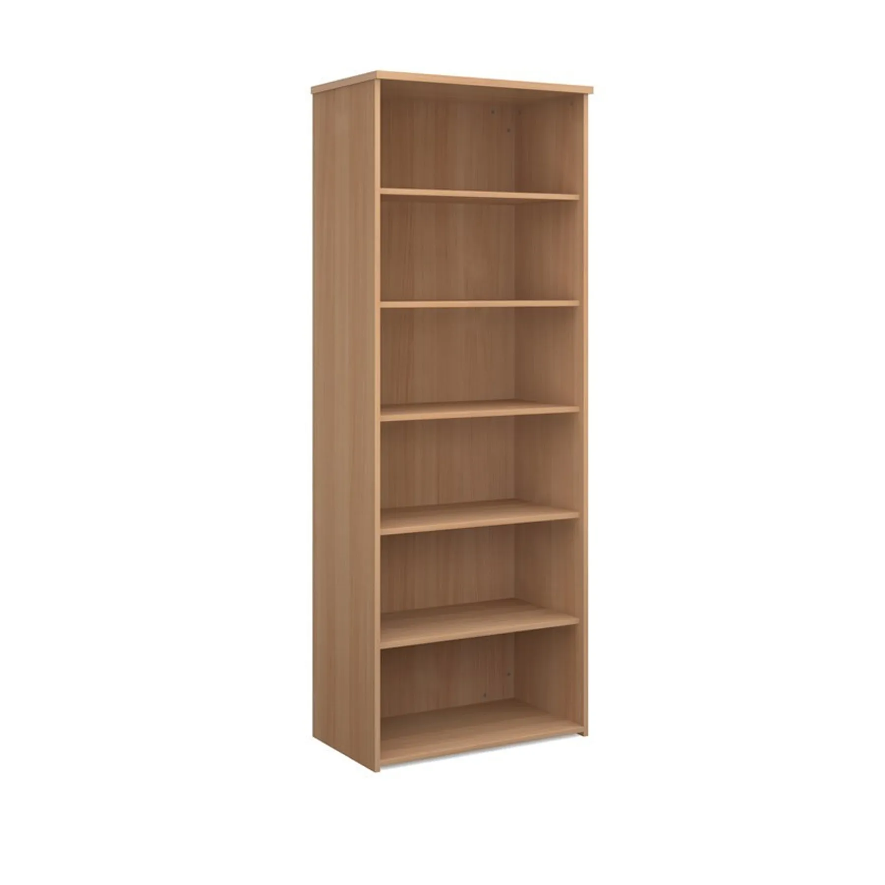 LOF 5 shelf bookcase beech