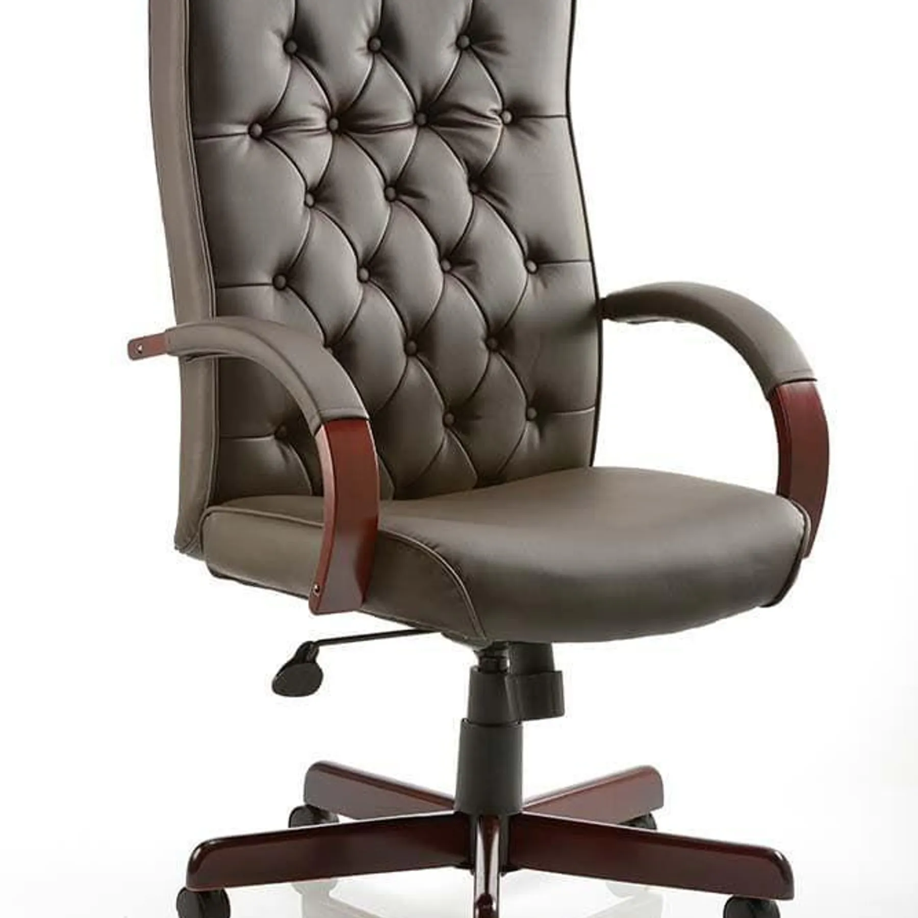 LOF Direct Chesterfield executive chair brown EX000003