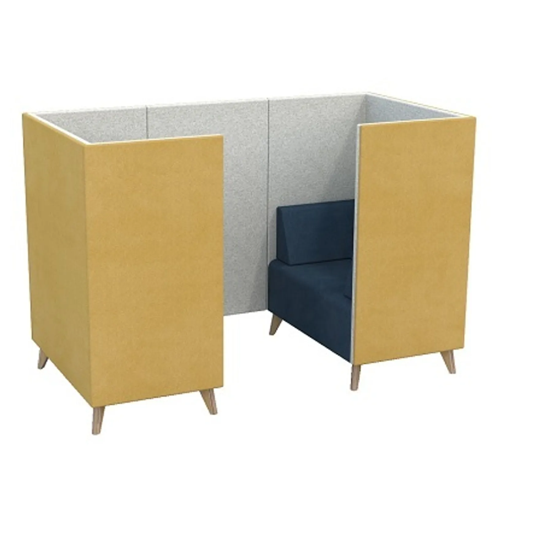 LOF Direct Sven Screen D 2 seater booth