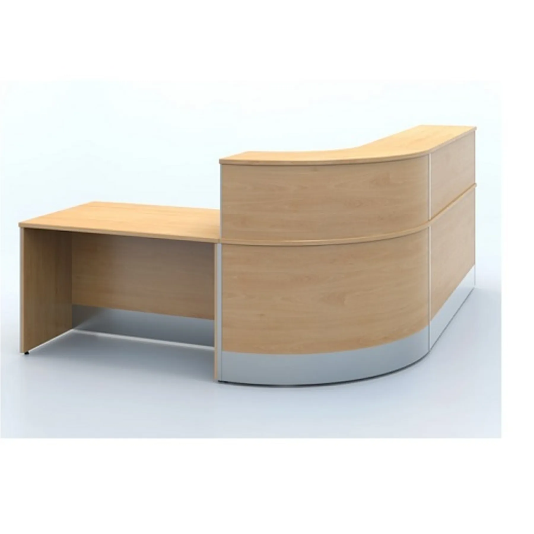 LOF Direct Reception Desks Sven X Range Corner Reception Furniture