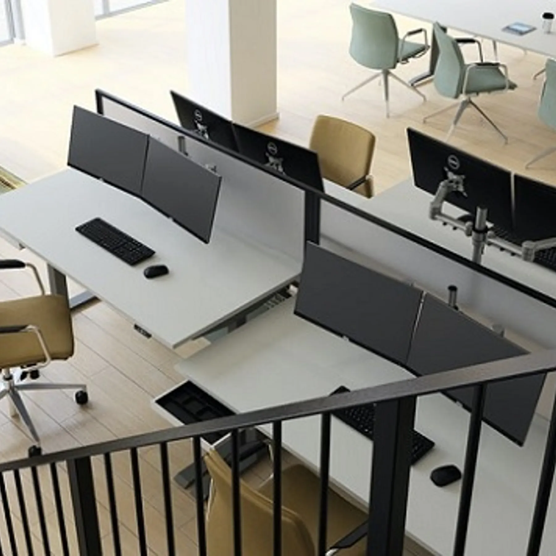 Leicester Office Furnishers Ltd Height Adjustable Desks Sven