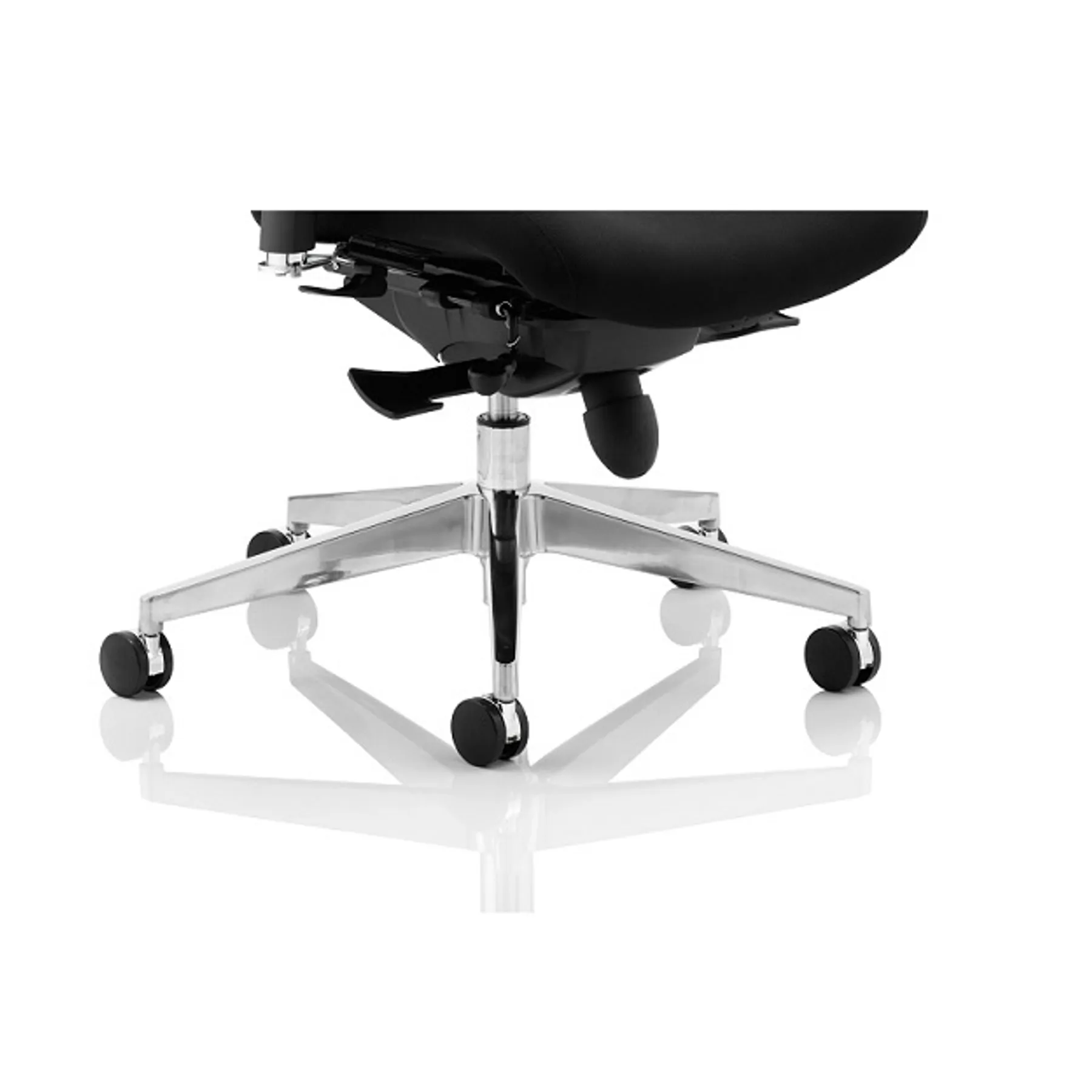 Lof Direct Dynamic Chiro Plus Posture Chair Black Chrome Base