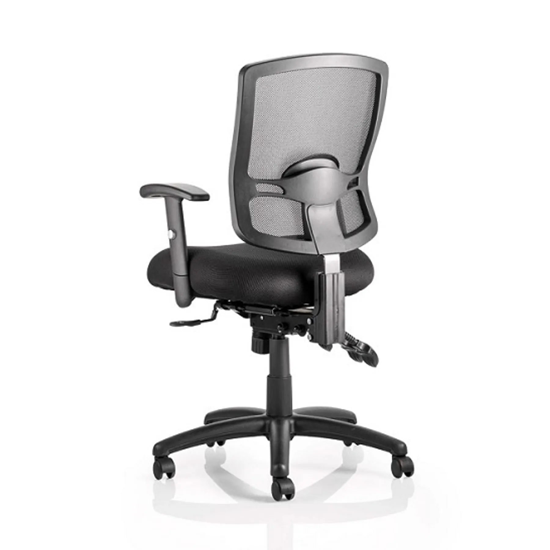 Lof Direct Dynamic Portland III Mesh Back Office Chair Black Rear