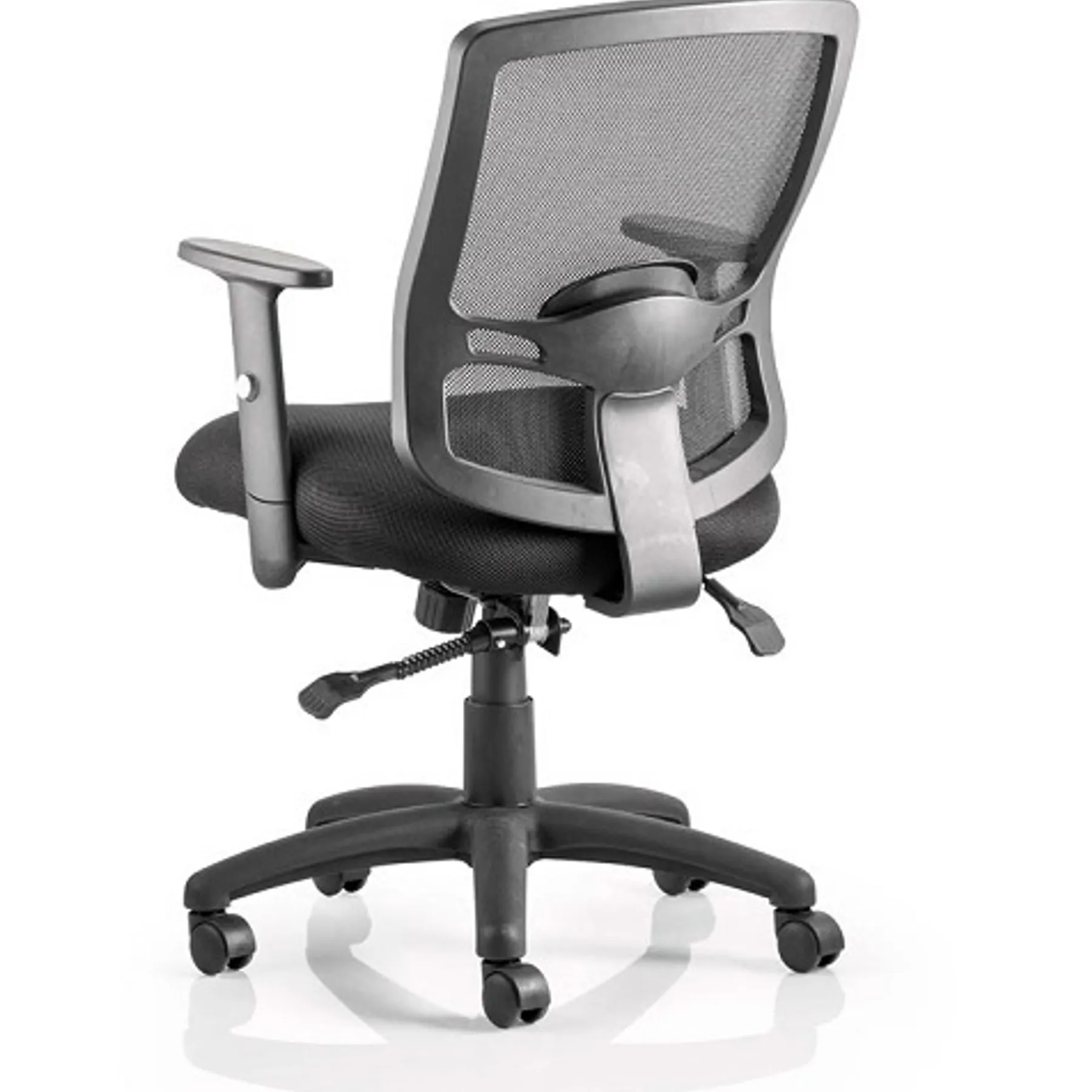 Lof Direct Dynamic Portland II Mesh Back Office Chair Black Rear