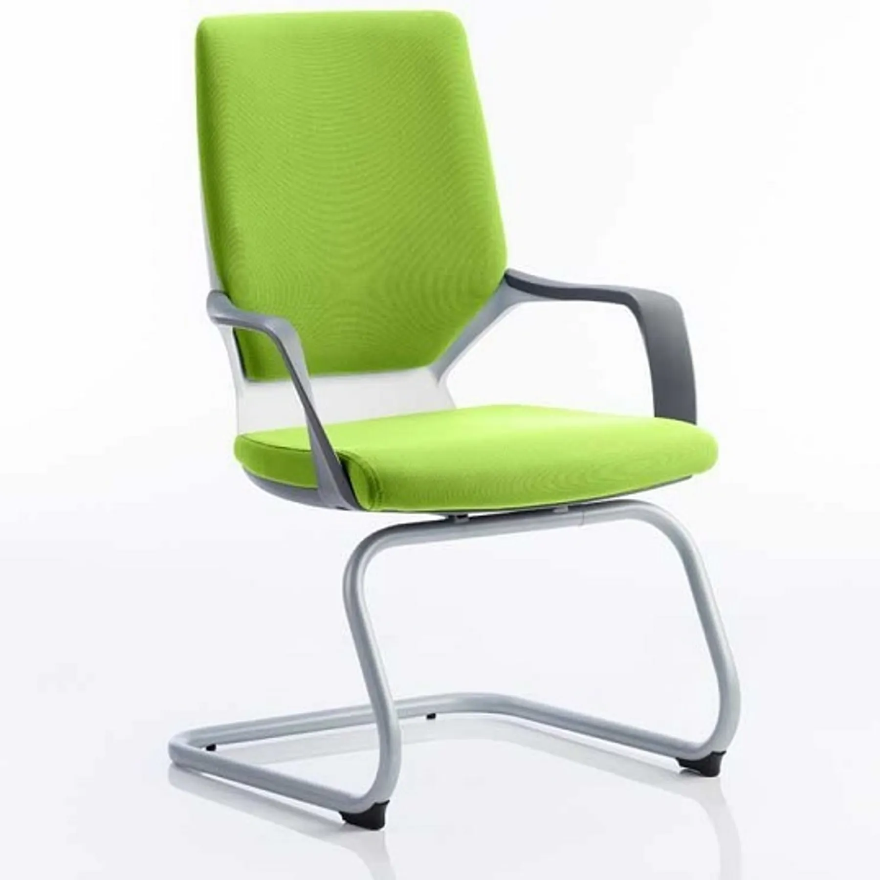 Lof Direct Dynamic Xenon bespoke Meeting Chair green fabric