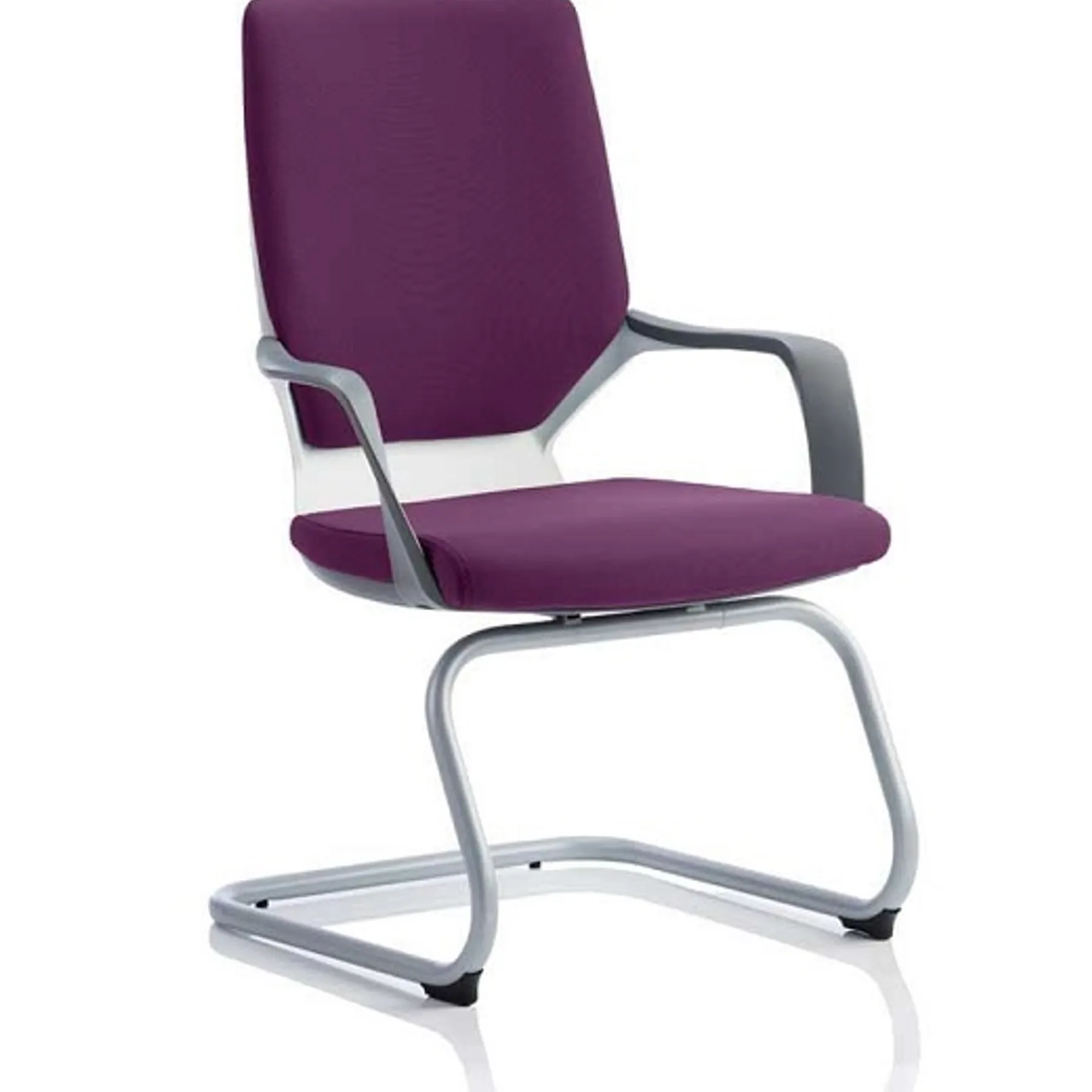Lof Direct Dynamic Xenon bespoke Meeting Chair purple fabric