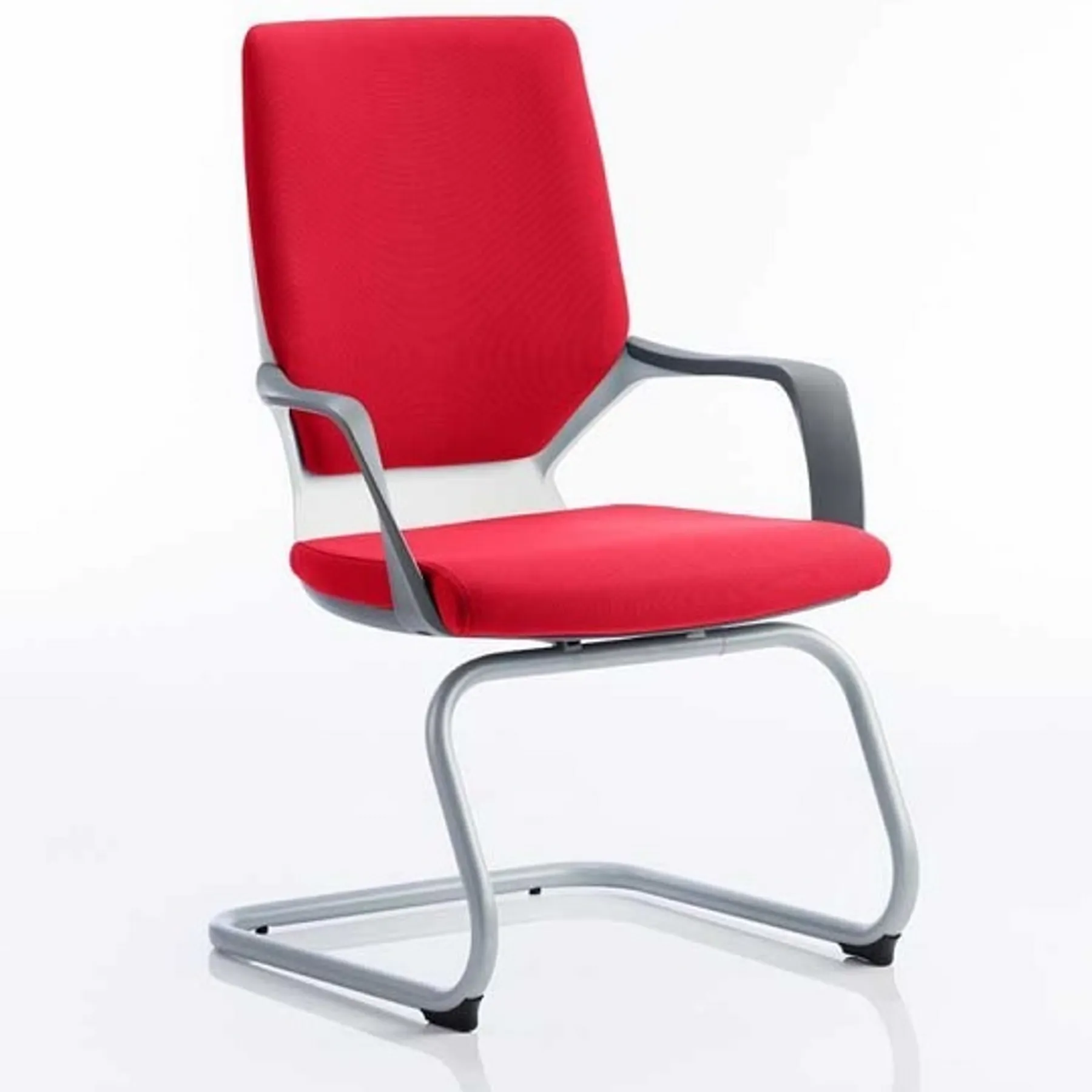 Lof Direct Dynamic Xenon bespoke Meeting Chair red fabric
