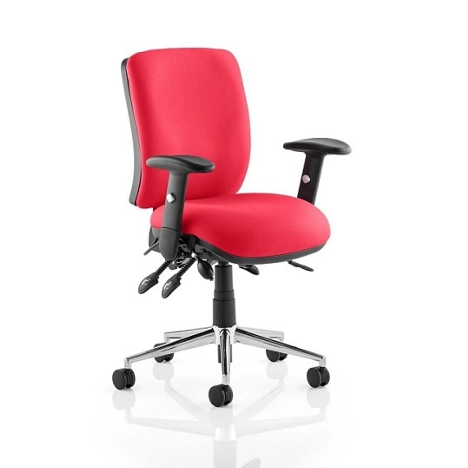 Lof Direct Dynamic chiro medium back chair red OP000011