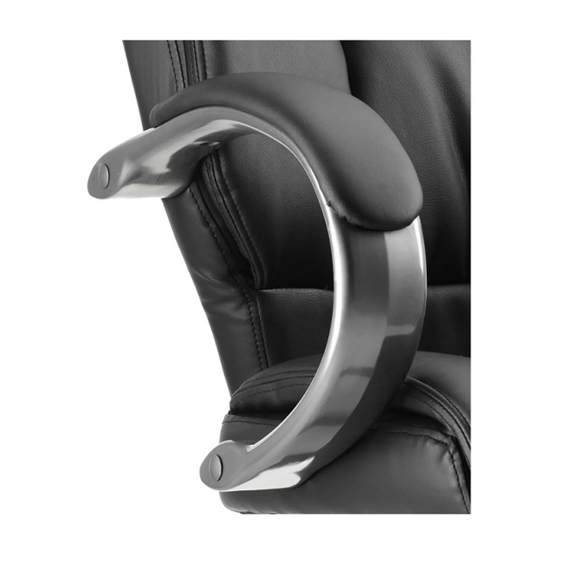 Lof Direct Dynamic galloway black leather executive chair arm detail