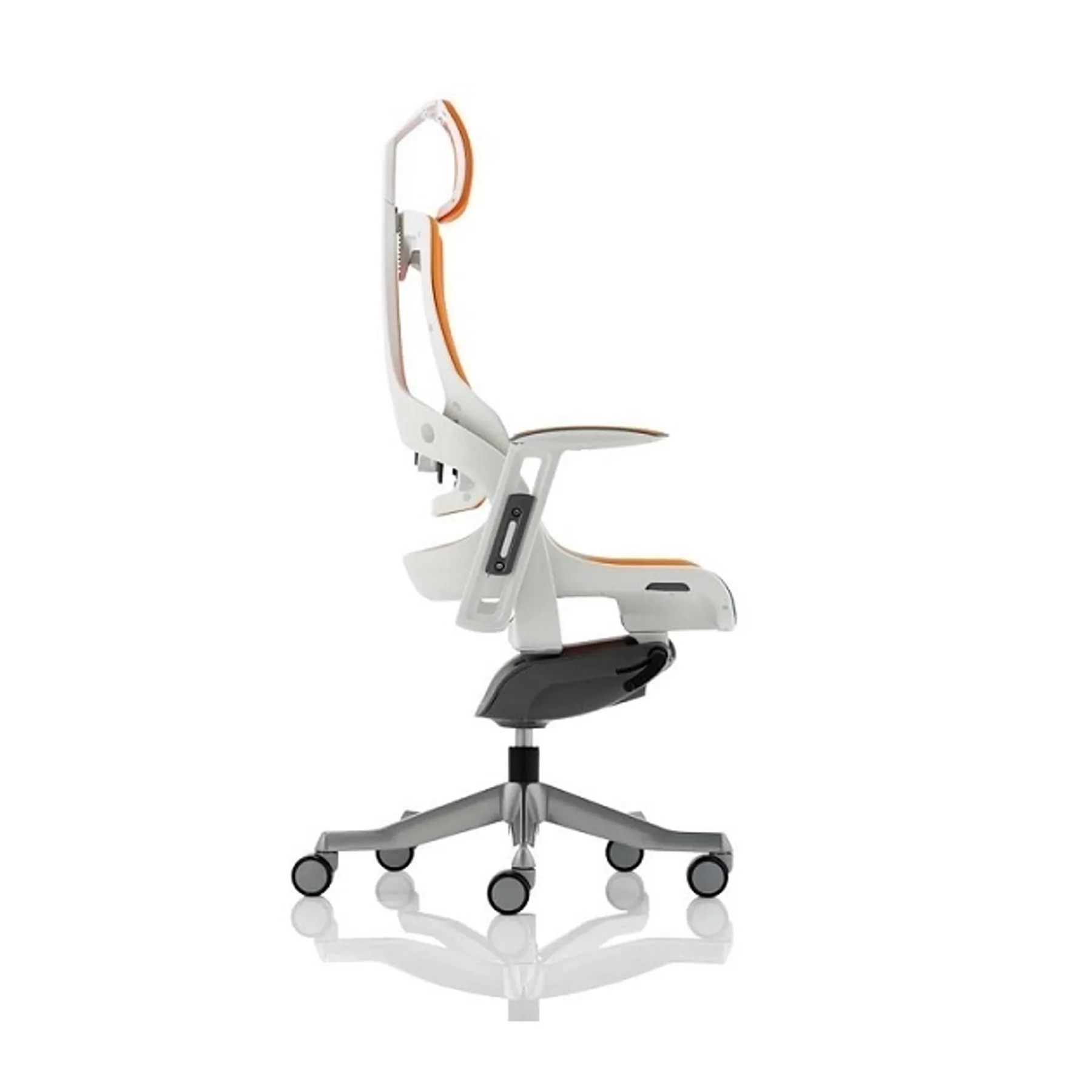 Lof Direct Dynamic zure orange elastomer executive chair KC0165 side