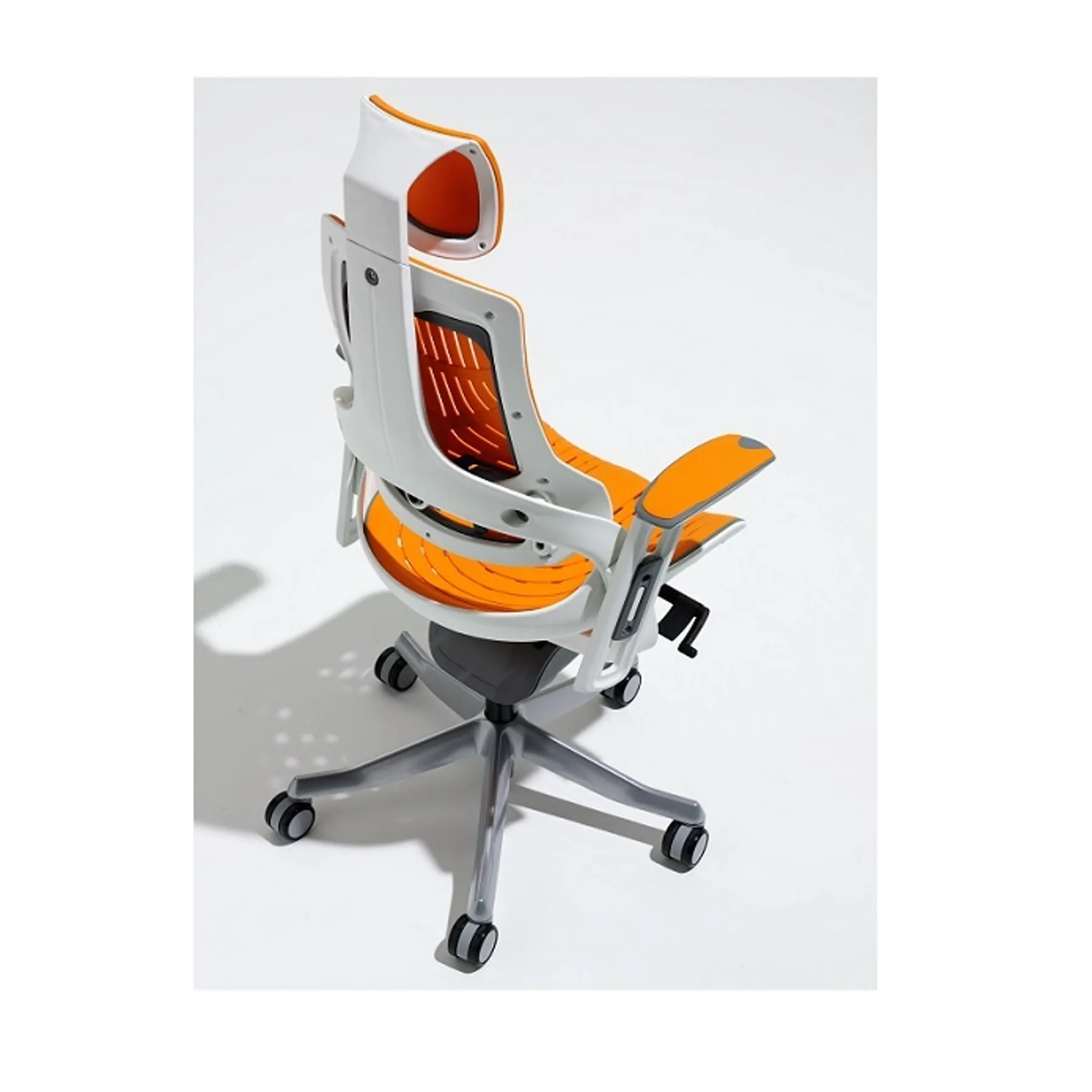 Lof Direct Dynamic zure orange elastomer executive chair KC0165 zure rear