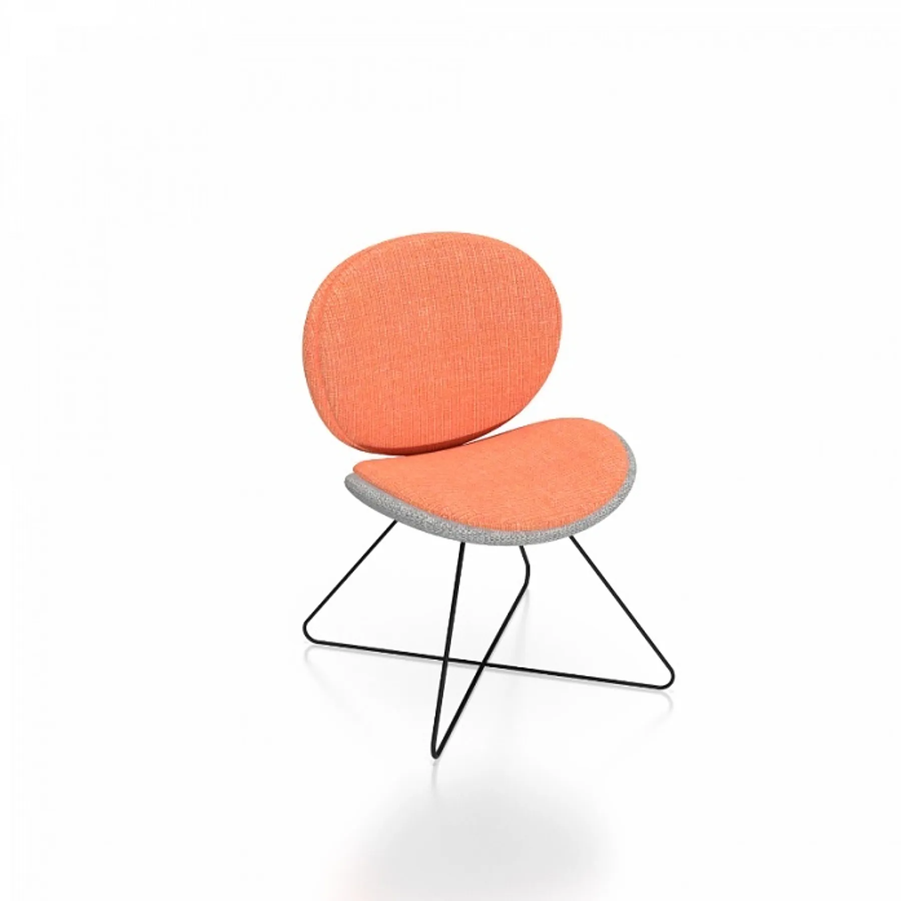 Lof Direct Giggle Chair ocee design giggle4 black powder coat