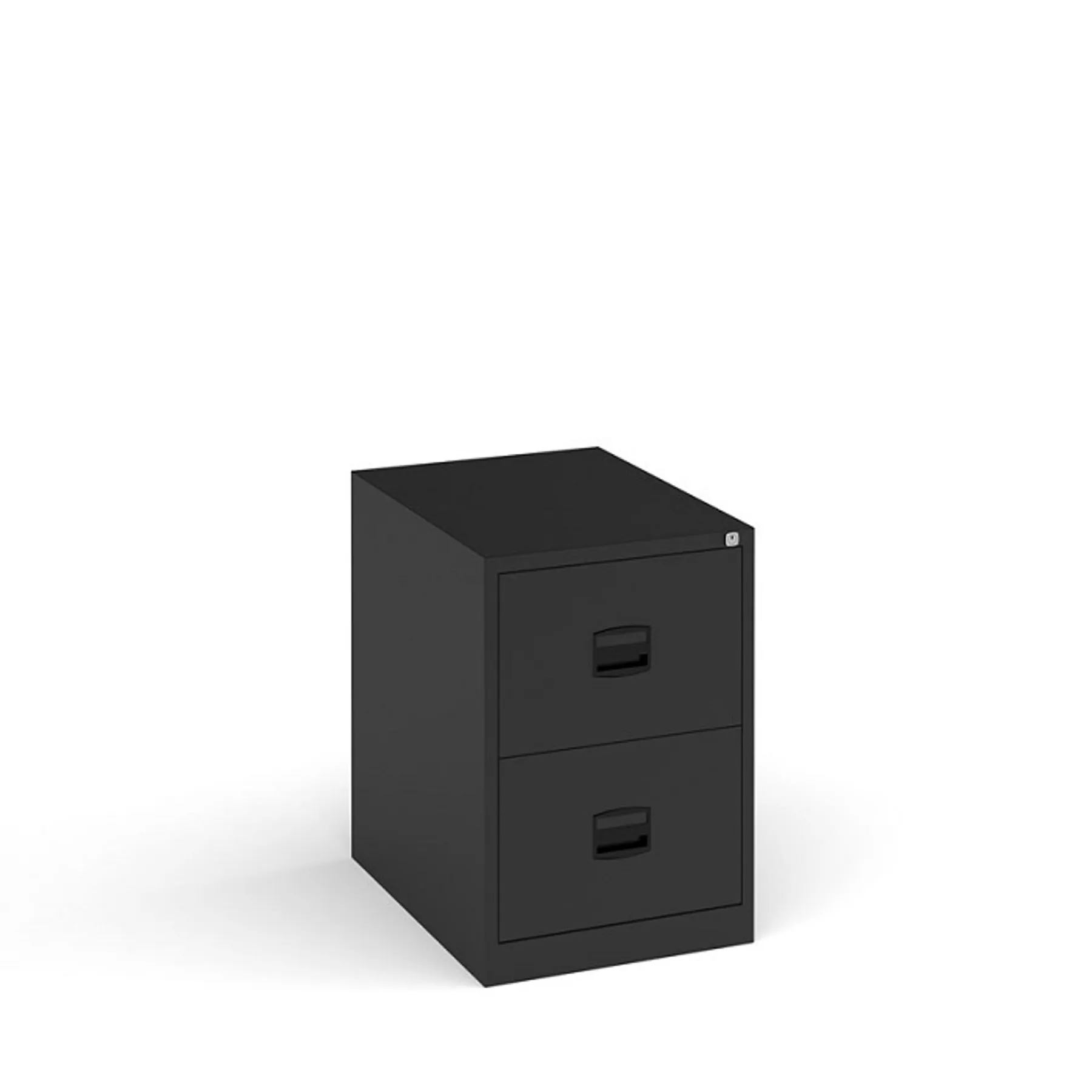 Lof direct dams filing cabinets metal black 2 drawer