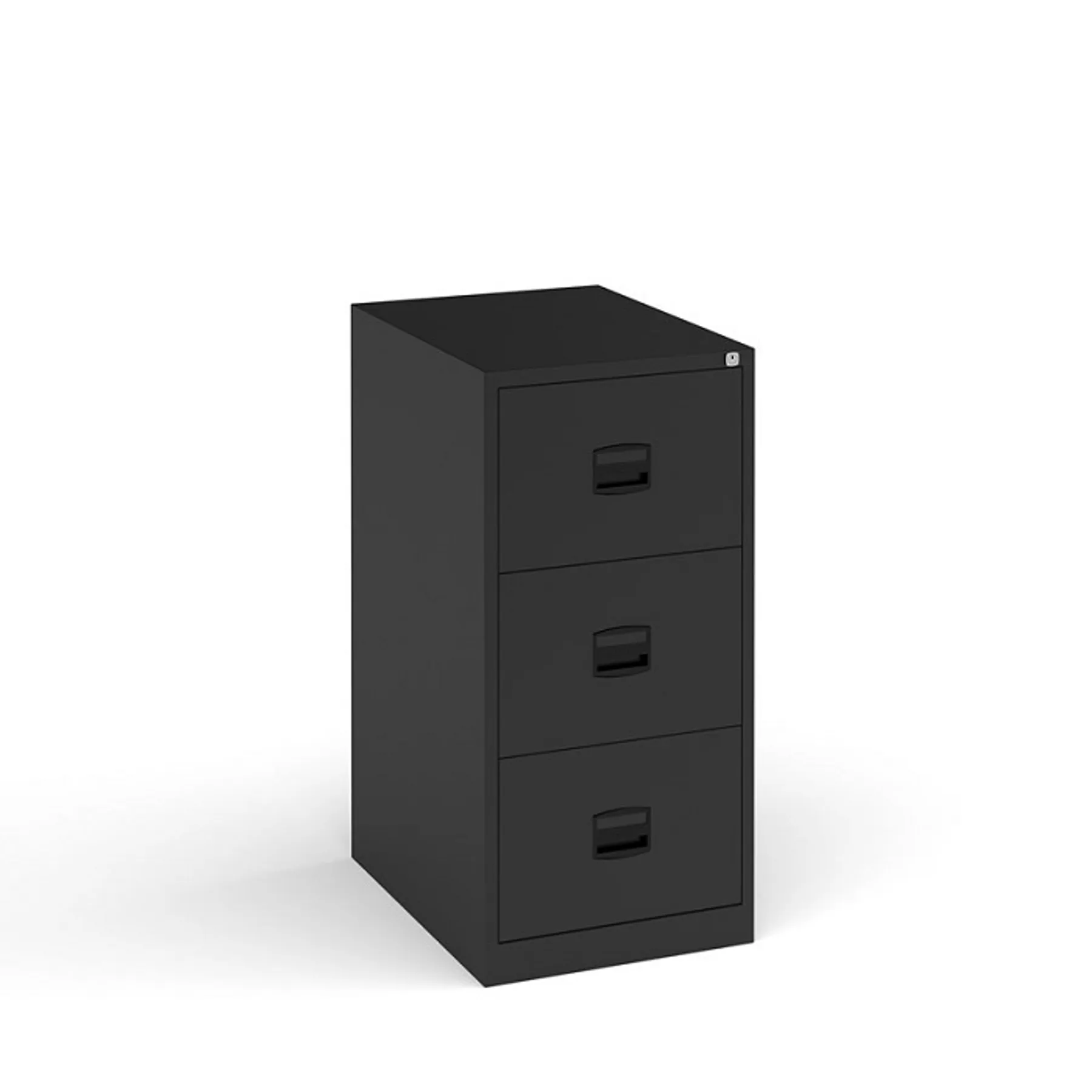Lof direct dams filing cabinets metal black 3 drawer