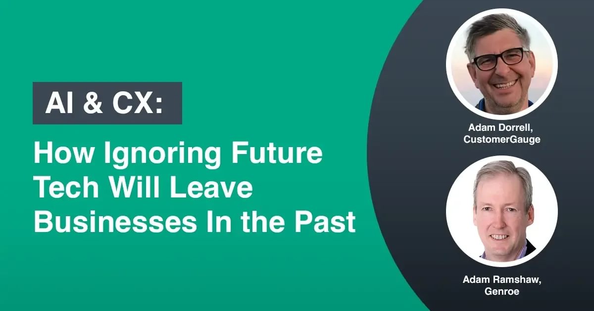 Ai Cx How Ignoring Future Tech Will Leave Businesses In The Past Ai Cx How Ignoring Future Tech Will Leave Businesses In The Past