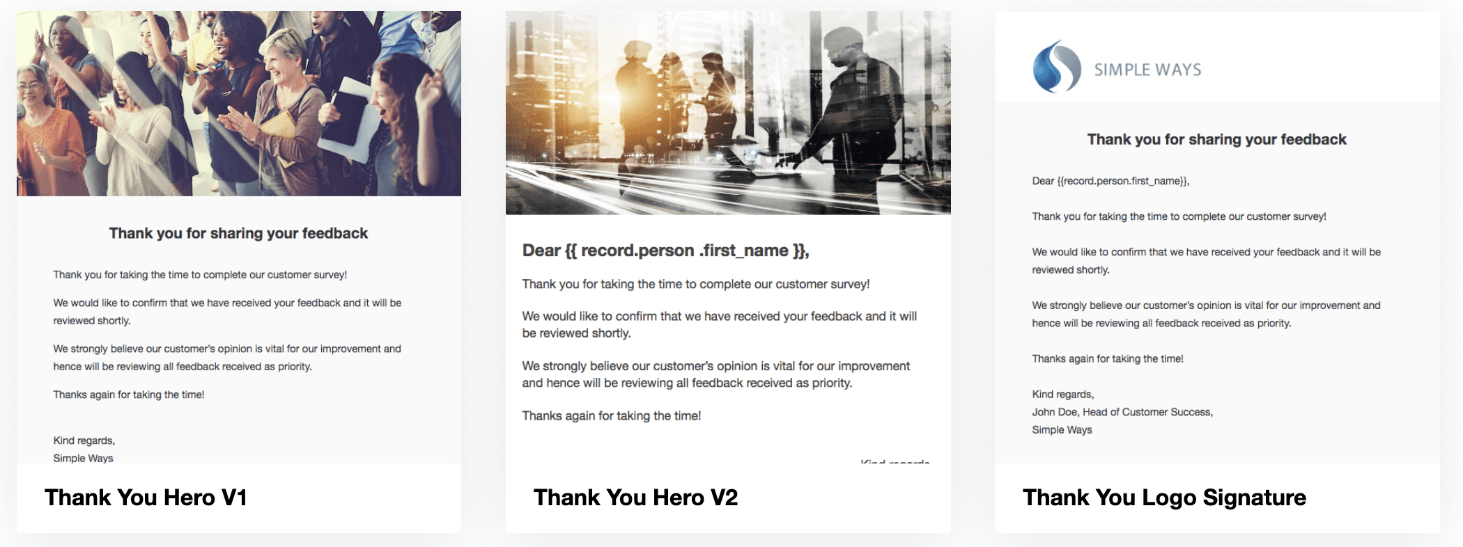 NPS Detractor Email Examples