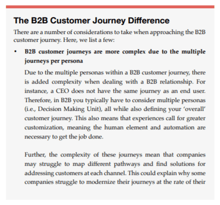 The B2B Customer Journey Difference The B2B Customer Journey Difference