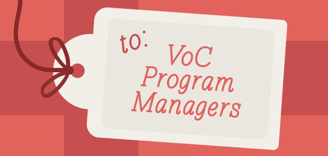 VoC Program Managers CX Gift