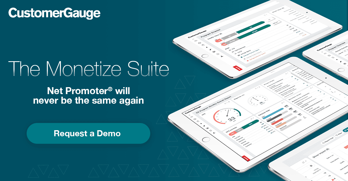 CustomerGauge Request Demo CustomerGauge Request Demo