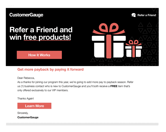 Referral Example Referral Example