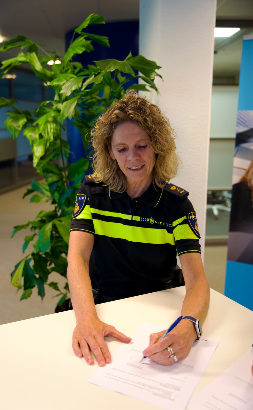 Ondertekening CVD en Politie Eenheid Oost-Nederland
