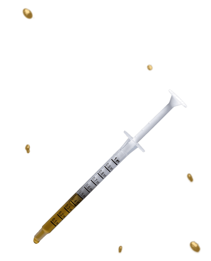 Balanced oil floating background