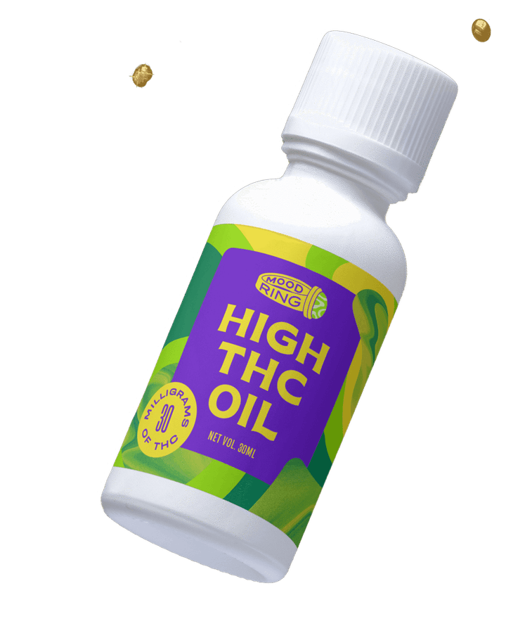 Thc oil floating middle ground
