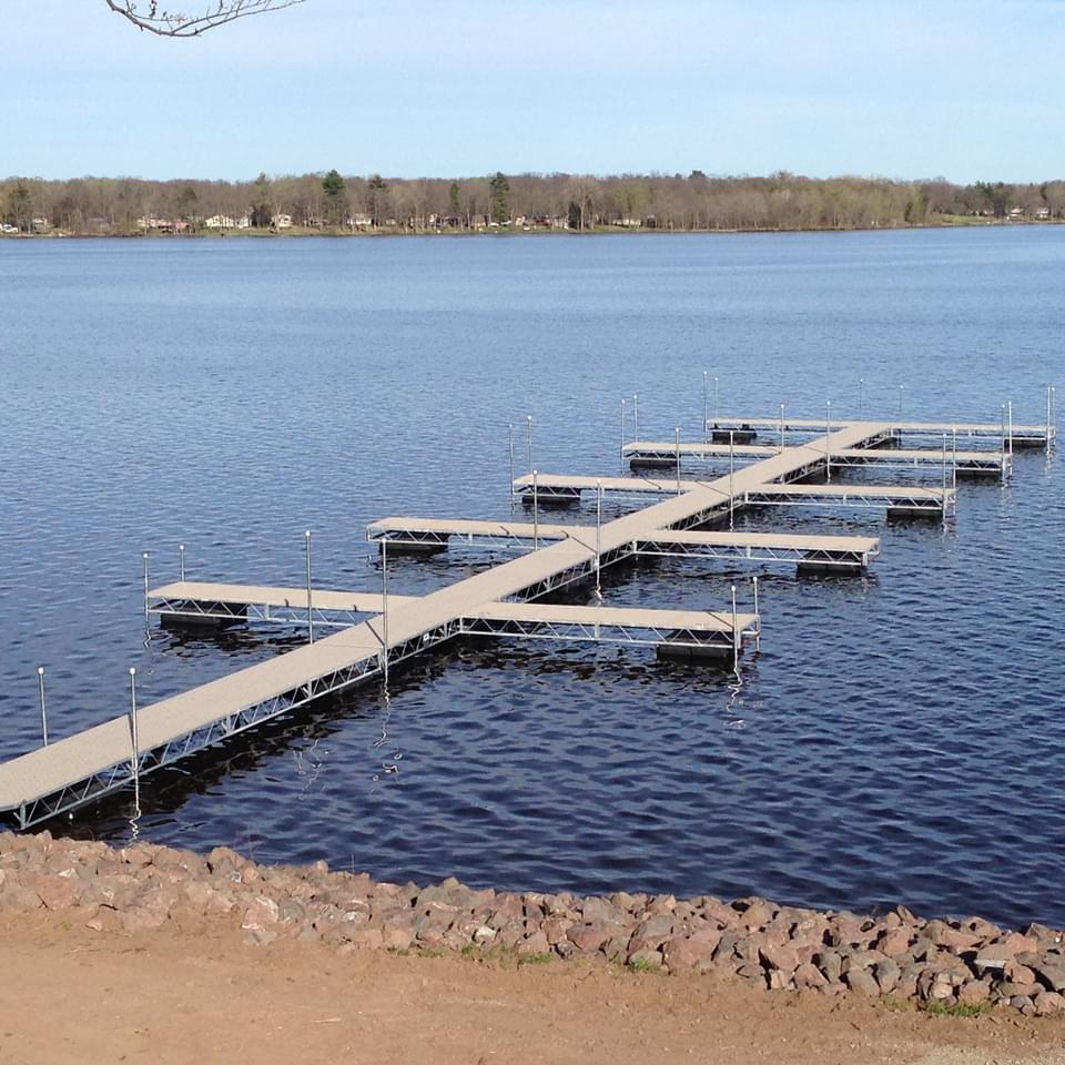 Commerial Dock Truss Style Floating dock