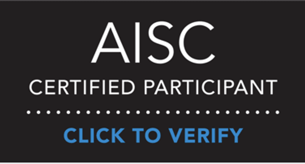 Aisc certified participant