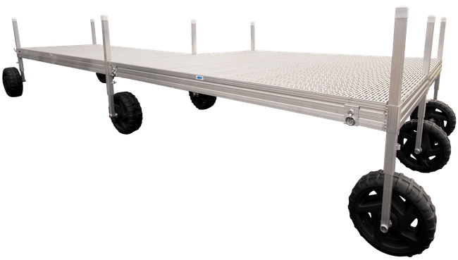Low pro Roll in Above the deck easy adjust dock
