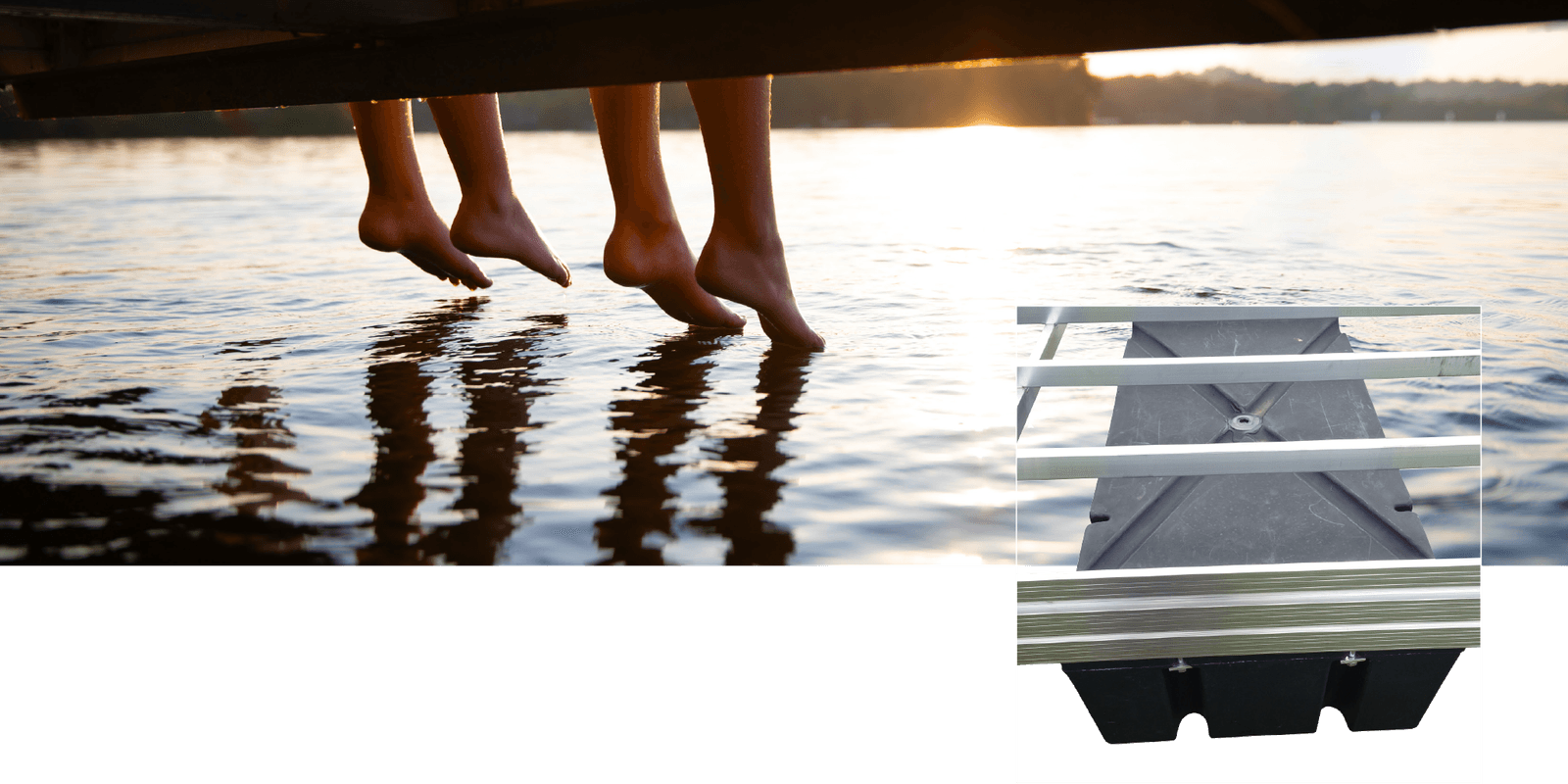 Low pro floating dock inside image