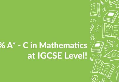 Exam results IGCSE web1