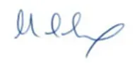 Mr cox signature