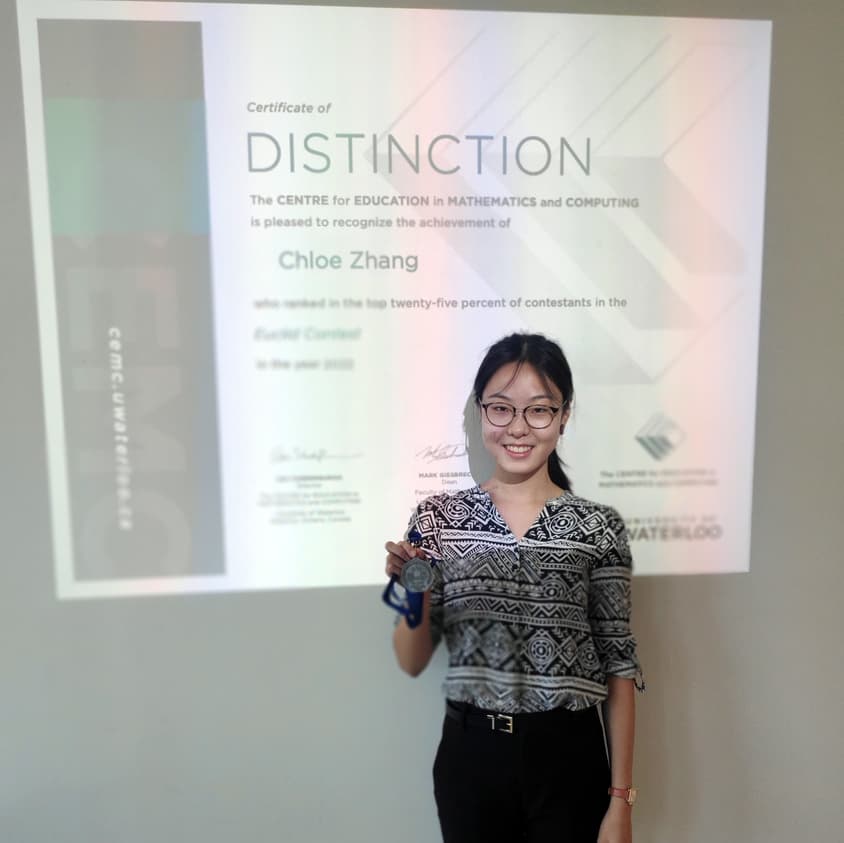 Chloe Distinction award