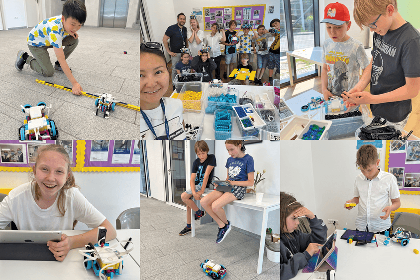 Robotics Workshop Collage