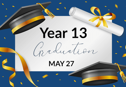 Year 13 graduation tile 2022