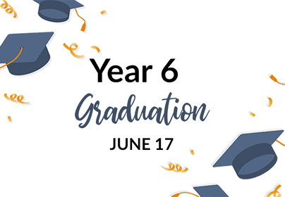 Year 6 graduation tile June 2022
